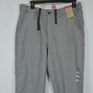 Levi's XX Chino EZ Taper Men's Warm Pants Stretch Checks Black Grey  NWT